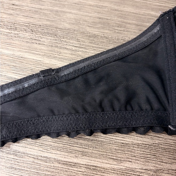 Aerie Black Lace Strapless Bra - Picture 6 of 7